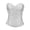 White, variant on TIANZEN Tops For Women Bustier Shapewear Lingerie Lace Waist Push Up Bodysuit Smooth Stomach Corset Sweat Waist Trainer for Women Support for Women