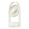 thumbnail image 2 of TIMIFIS USB Fan 9-Inch Oscillating Desk Fan Small Wall Mounted Fan With Night Light Rechargeable Battery Operated Variable Speed Quiet Fan For Outdoor Travel Campi -, 2 of 5
