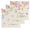 Pink Beige, variant on Happy Easter Kitchen Dish Towels for Drying Dishes Set of 4, Spring Colorful Eggs Butterfly on Linen Waffle Weave Microfiber Hand Tea Bathroom Towels Quick Dry & Absorbent Towel 12x12
