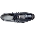 thumbnail image 4 of Belvedere Siena Men's Shoes Genuine Ostrich Lace up Navy 1463, 4 of 6