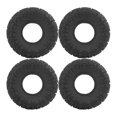 thumbnail image 2 of 4 unids/set RC rues de orugas para SCX10 1/10 Escala de carreras RC coche Neumáticos de goma, 2 of 8