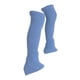thumbnail image 3 of Calentadores de piernas para patinaje, suaves, ligeros, modernos, tejidos por encima de la rodilla, largos. Azul, 3 of 9