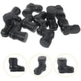 thumbnail image 3 of ELAYARD Santa Claus Boots Black Plastic Decorative Boot for Jewelry Making, 3 of 8
