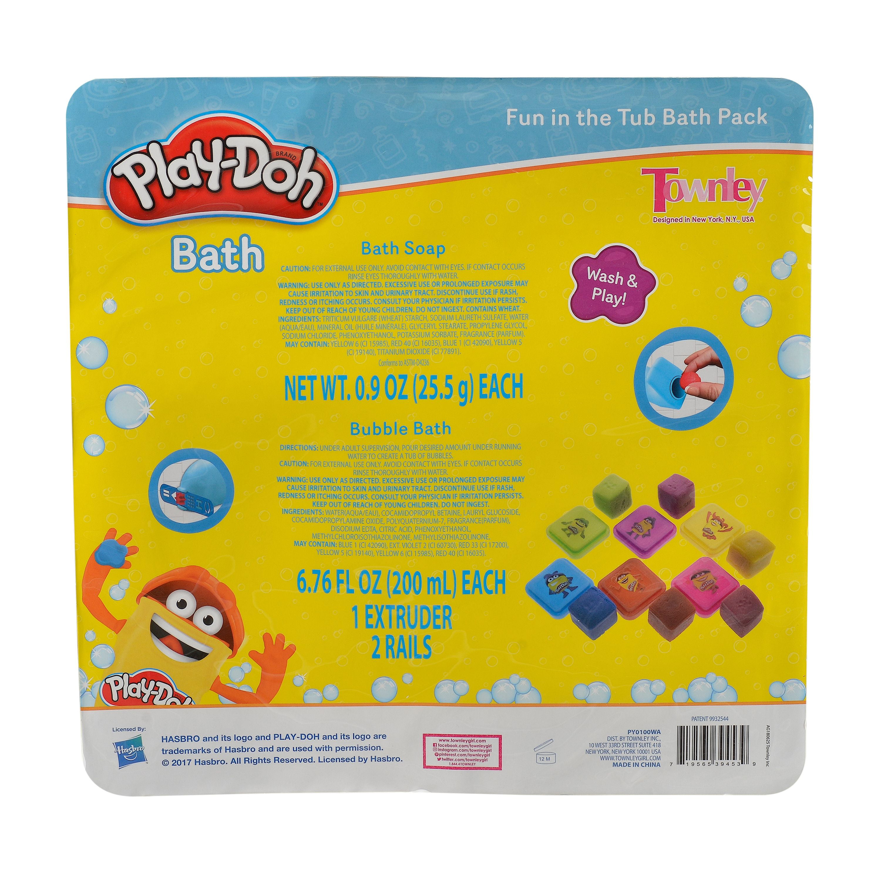 Hasbro Play-Doh Bath Moldable Soap Pizza & Pasta SUDZY Bath Factory 17piece for sale online 
