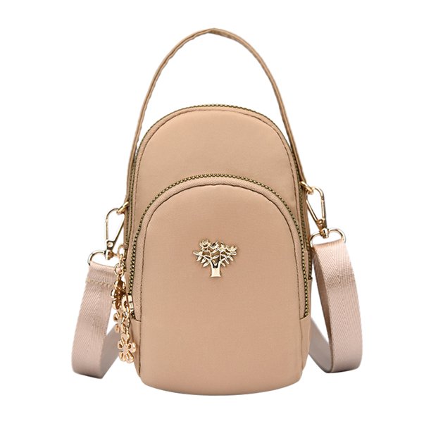 Bolso Bandolera Bolso bandolera para mujer, bolso para teléfono móvil a la moda, portátil para vacaciones (amarillo) Likrtyny Para Estrenar