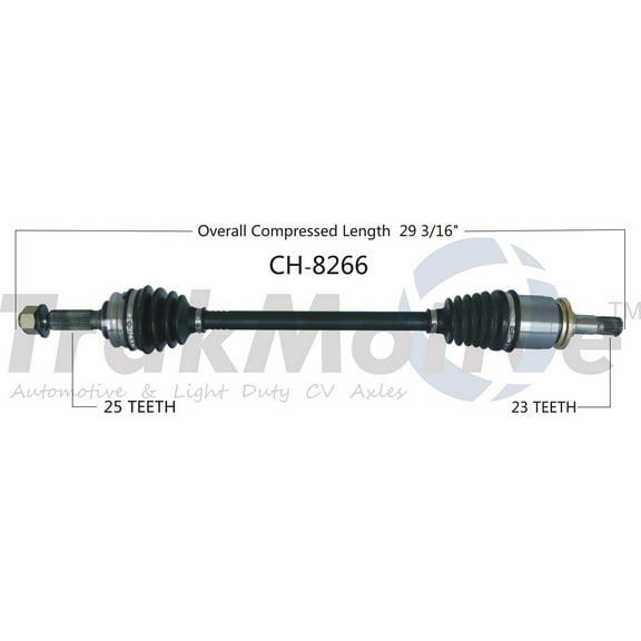 CV Axle Shaft Fits select: 2007-2017 JEEP PATRIOT, 2007-2017 JEEP COMPASS