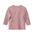 thumbnail image 4 of LTTVQM Girls 3/4 Sleeve Tops 4-5 Casual Floral Graphic T Shirts Holiday Crewneck Blouse for Girls Winter Fashion Clothes Watermelon Red 4-5 Years, 4 of 4