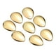thumbnail image 4 of 50 piezas de cuchillas giratorias de pesca Señuelos de pesca suaves que hacen accesorios (Oro L), 4 of 7