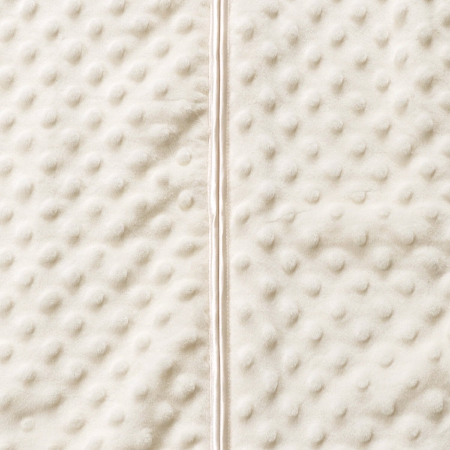 HALO SleepSack Wearable Blanket, Plushy Dots Velboa, Cream, Infant, Unisex, Small, 0-6 Months