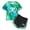 Z05-Green, variant on Zshosam Girls Clothes Girl's Casual 2-Piece Set - Short Sleeve Graphic Print T-Shirt and Shorts - Summer Outfit for Kids Size 4T 5T,(Light Blue 4-5 Years)