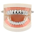 thumbnail image 2 of Injueey Conjunto de regalo de accesorios de hip hop de diente dorado grande de mascarada de terror falso de Halloween Type10 NO10 Injueey JR0576-02B, 2 of 6