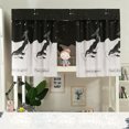 thumbnail image 3 of Coofit Bunk Bed Curtain Set Dustproof Single Sleeper Bed Canopy Blackout Cloth Curtain, 3 of 7