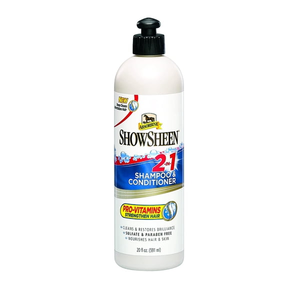 Absorbine ShowSheen Champú y Acondicionador 2 en 1 591 ml