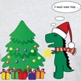 thumbnail image 3 of CafePress - T Rex Hates X Mas Light T Shirt - Men's Classic Graphic T-Shirt, 3 of 4