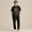 Black A, variant on men's Black Short Sleeve Crew Neck T-Shirt Summer Vibes Surfing Alligator Beach Vacation Graphic Tee