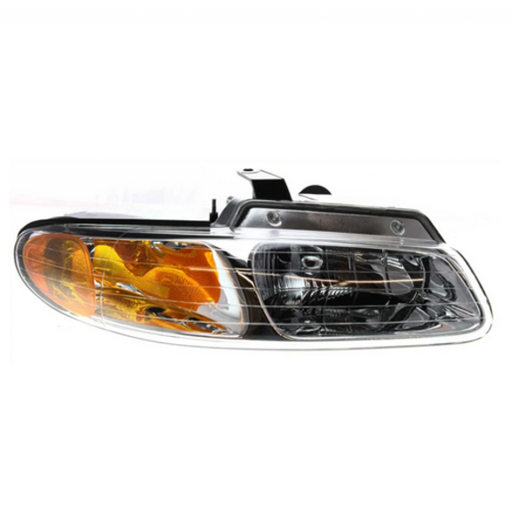 CarLights360: For 2000 Dodge Caravan Headlight Assembly Passenger Side w/Bulbs CAPA Certified For CH2503134