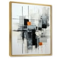 thumbnail image 2 of Designart "Stylish Calvin K Geometric Glam I" Fashion Floater Framed Canvas Wall Art, 2 of 7