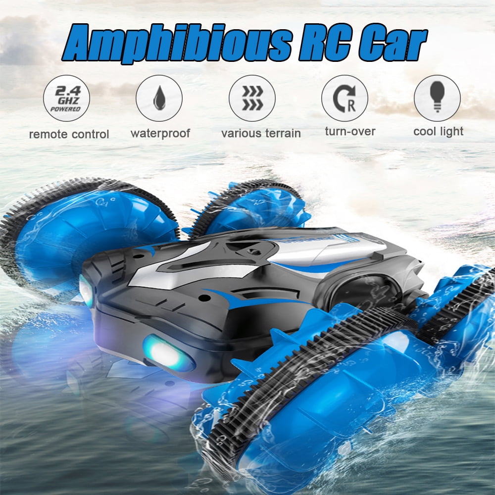 allcaca waterproof remote control car boat