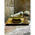 thumbnail image 2 of Pack of 2 Men's Shaving Brush Soft Boar's Hair Bristles Comfortable Wooden Handle - Father's Day Gift!, 2 of 3