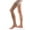 Fawn, variant on Allegro 15-20 mmHg Essential 4 Sheer Support Thigh High (Nude) Large