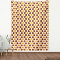 thumbnail image 3 of Abstract Fabric by the Yard Upholstery, Repeating Round Blots on a Plain Background Spotted Animal Print, Decorative Fabric for DIY and Home Accents, Earth Yellow Cinnamon by Ambesonne, 3 of 4