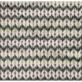 thumbnail image 4 of oneOone Tissu Popeline Sergé Coton Bio Chevron Ikat Imprimé 1 Yard 42 Pouces de Large, 4 of 4