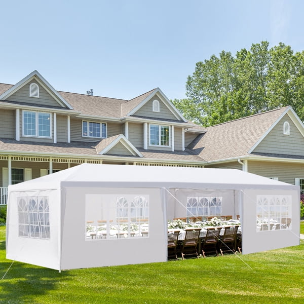 Camping tent with clear roof top