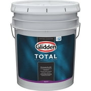 Glidden Total Interior Paint + Primer Eggshell White & Pastel Base 5 Gallon Pail