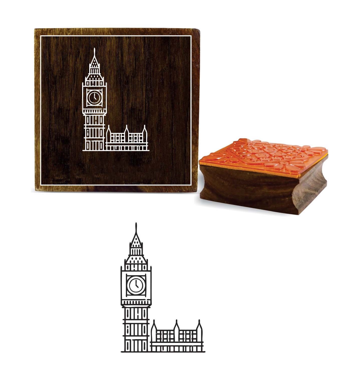 Scrap-réservation Printtoo Motif Floral Carré Textile De Tampon 274401888773