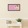 thumbnail image 3 of PinPix 24x12 Custom Cork Bulletin Board Argyle Pink Poster Board Has a Fabric Style Canvas Finish, Framed in Argyle Pink, by ArtToFrames (PinPix-635), 3 of 6