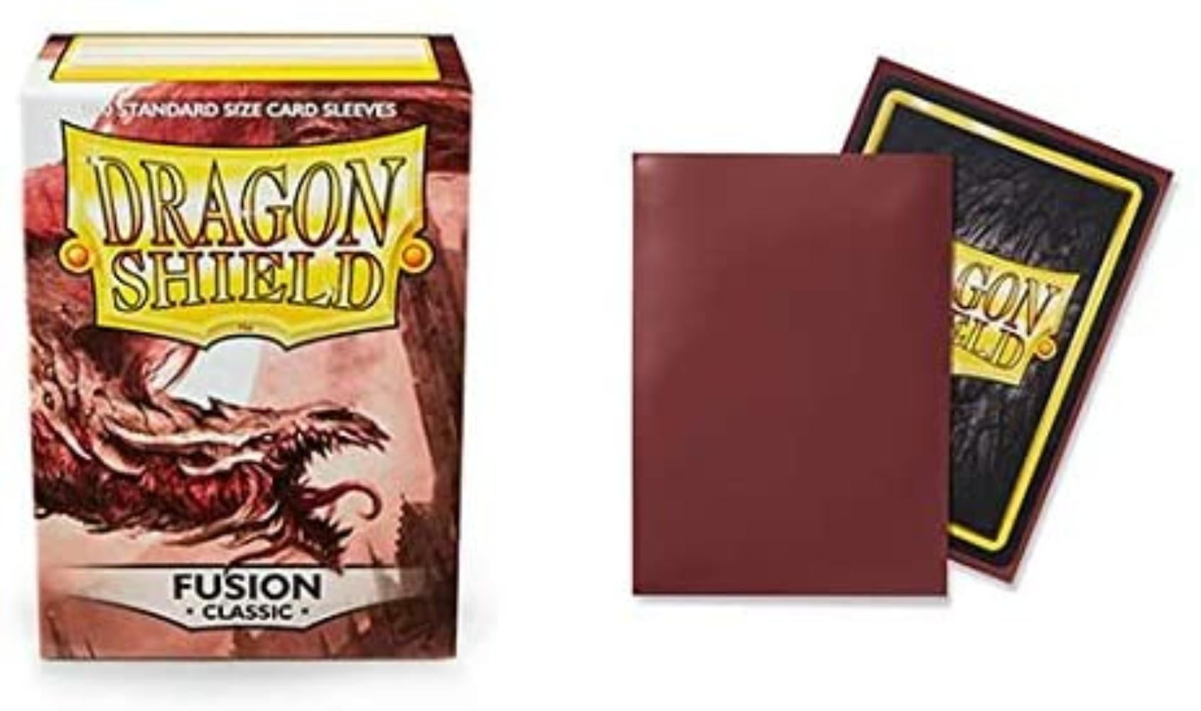 100 Dragon Shield card sleeves cartes enveloppes Standard Size Tapis Mist Grey Gris 