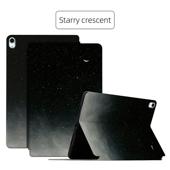 Case for ipad 10th Generation 10.9 Inch 2022,TECH CIRCLE Lightweight Slim Stand Protective Cover with Auto Wake/Sleep Smart Soft TPU Back Case for iPad 10th Gen 10.9 inch 2022,Starry Crescent