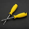 thumbnail image 4 of Destornillador Uxcell 2 en 1 PH2 Phillips y SL6 Ranurado Magnético CR-V con Mango Ergonómico, Amarillo, 4 of 7