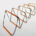 thumbnail image 2 of Langgg Agility Awesomeness Footwork Training Agility Ladder Cloth Footwork Unleash Potential Agility For Footwork Agility black+orange 12 grids, 2 of 6