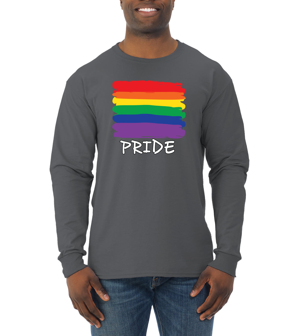 t shirts colors of gay pride flag