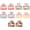 Square, variant on Small Hair Clips,Acetic Acid Flower Mini Claw Jaw Clips,No-Slip Cute Decoration Buns Clip,Pining Bangs, Grip, Classic Clamp Clips  for Girl Women Thin Thick Hair Styling(10 PCS)