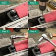 thumbnail image 3 of Screw Extractor Set, Non Deformation Cr Mo Steel Broken Screw Removal Tool High Efficiency  For Maintenance, 3 of 8