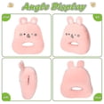 thumbnail image 3 of Almohada suave de conejito juguetes de peluche YONGSHENG cojín para la siesta Animal relleno cumpleaños Navidad para niños pequeños, 3 of 5