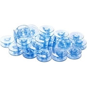 25 x Blue Bobbins for Pfaff Sewing Machines in Practical Box, Bobbins for Pfaff