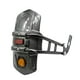 thumbnail image 2 of Guardabarros trasero genérico para motocicleta, repuesto, accesorio ligero, protector salpicaduras de neumáticos con reflector, 13,39 x 7,48, 2 of 9