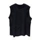 thumbnail image 2 of pstuiky Camisetas sin mangas para hombre, Camiseta deportiva informal de cuello redondo sin mangas de doble capa para hombre Camisas para hombres l, 2 of 5