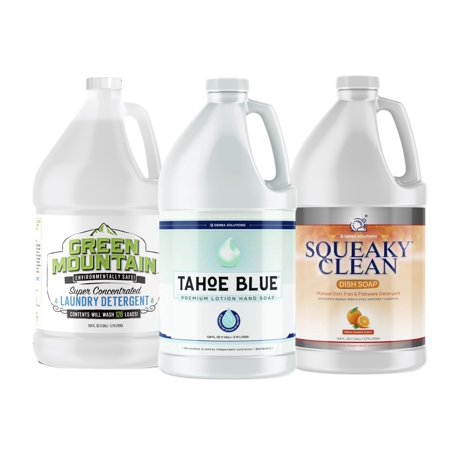 Laundry Detergent  Hand Soap  Dish Soap (3-Gallons) by Sierra Solutions