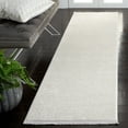 thumbnail image 2 of SAFAVIEH Whisper Zoe Solid Runner Rug, Ivory, 2'2" x 6', 2 of 11