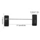 thumbnail image 4 of YiJuHui Window Safety Lock, Childproof Security Latch for Doors & Refrigerator, Adjustable Easy Install Home Protection Device, Multi-Purpose Limiting Guard for Sliding Windows and Cabinets, 4 of 9