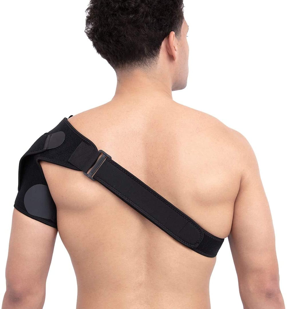 Copper Compression Flexible Recovery Shoulder Brace, One Size Fits Most 