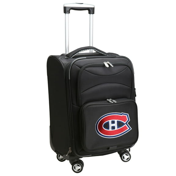MOJO Black Montreal Canadiens 21" Softside Spinner Carry-On