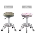 thumbnail image 4 of Goofa No Drama Llama Printed Stool Covers Round, Waterproof Round Bar Stool Covers Anti-Slip Round Bar Stool Seat Cover with Elastic Bands Durable -, 4 of 7