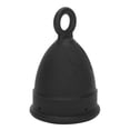 thumbnail image 4 of Copa menstrual de silicona para mujer, copa menstrual reutilizable elástica suave, herramienta para el cuidado del cuerpo femenino, color negro L, 4 of 12