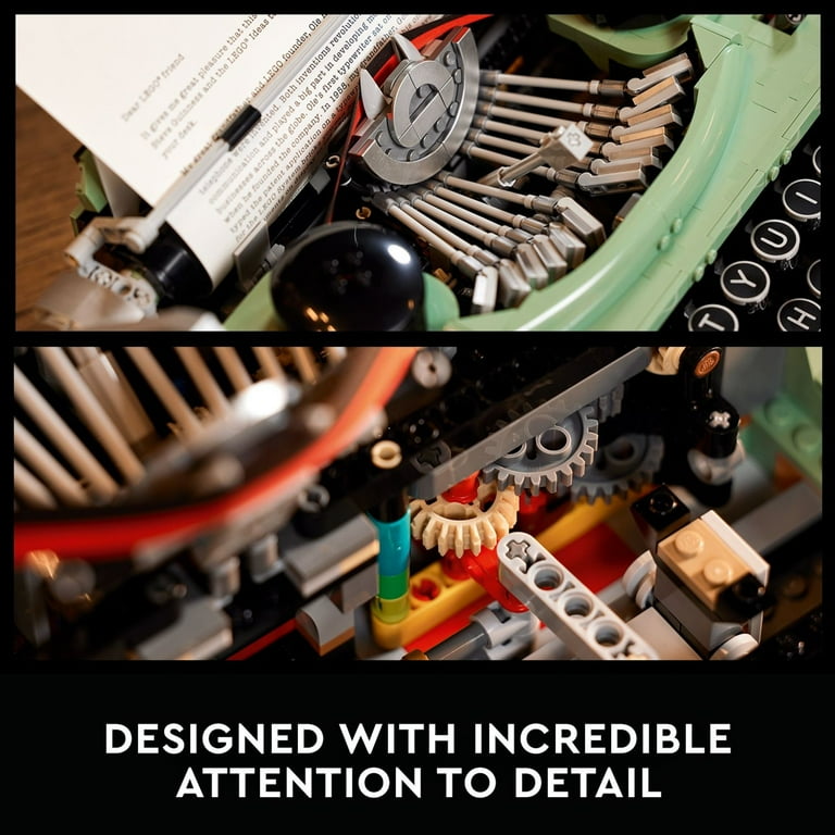 LEGO Ideas Typewriter 21327 Building Kit; Collectible