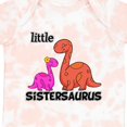 thumbnail image 4 of Inktastic Little Sistersaurus Girls Baby Bodysuit, 4 of 5